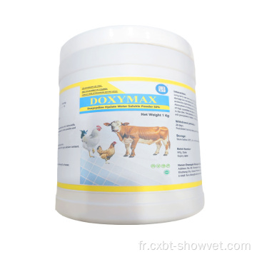 Médecine antibiotique doxycycline 50% Animal en poudre soluble